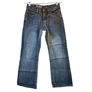 Urban Pipeline Boys Relaxed Bootcut Jeans Size 10 Blue Cotton